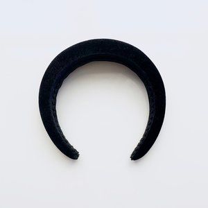 Velvet 90s style padded headband